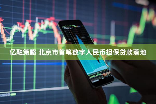 亿融策略 北京市首笔数字人民币担保贷款落地